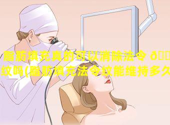 脂肪填充真的可以消除法令 🐡 纹吗(脂肪填充法令纹能维持多久费用多少)